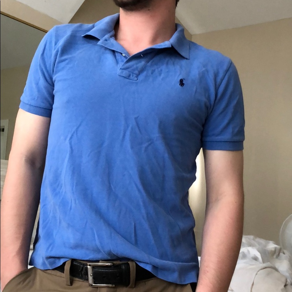 Blue polo - Picture 2 of 3